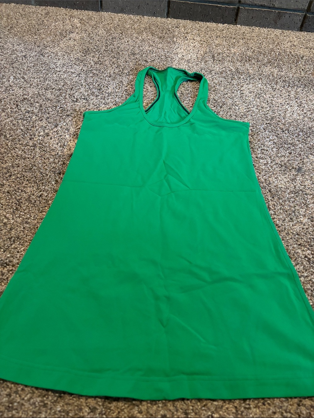 lululemon athletica Green Racerback Tank
